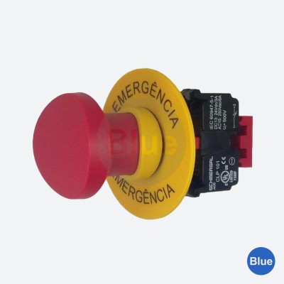Botão de Emergência Monitorado - Blue
