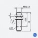 Sensor Indutivo NBB4-12GM30-E0-V1 - Pepperl+Fuchs