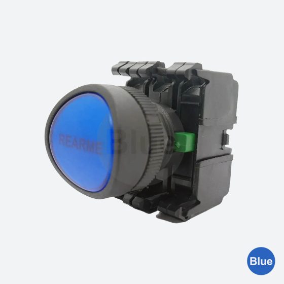 Botão de Rearme Monitorado