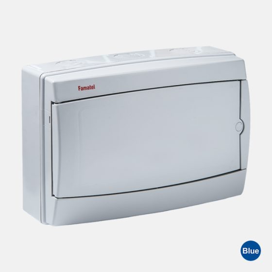 Caixa ABS 215x310x110 para 12 Disjuntores IP65 3912 - Imagem 2