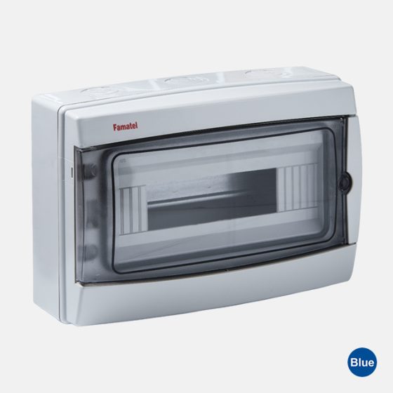 Caixa ABS 215x310x110 para 12 Disjuntores IP65 3912