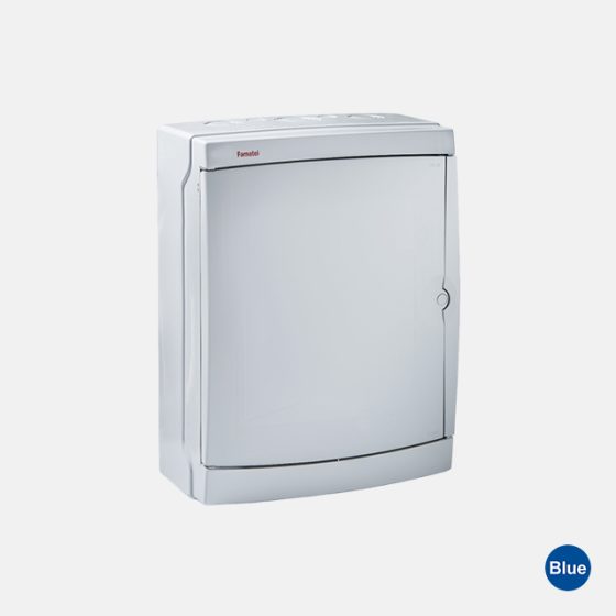 Caixa ABS 410x310x150 para 26 Disjuntores IP65 3926 - Imagem 2