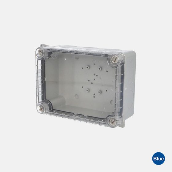 Caixa de Passagem Sobrepor com Tampa Transparente ABS 150x110x63 IP55 3042