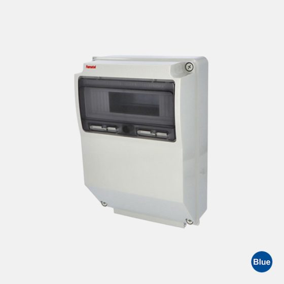 Quadro de Tomadas ABS 360x250x125 IP65 para 12 Disjuntores 3959