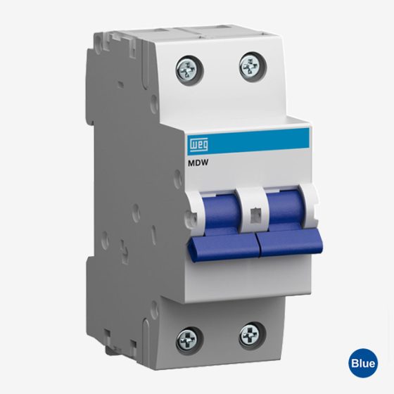 Mini Disjuntor MDW-C20-2 Curva C 20A 2 Polos