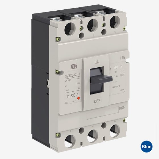 Disjuntor DWP630L-600-3 600A 3 Polos 35kA
