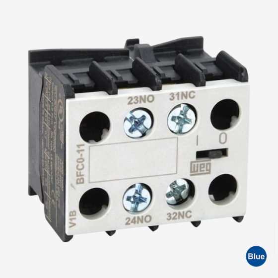 Bloco De Contato Auxiliar Frontal 1NA+1NF - BFC0 11 WEG