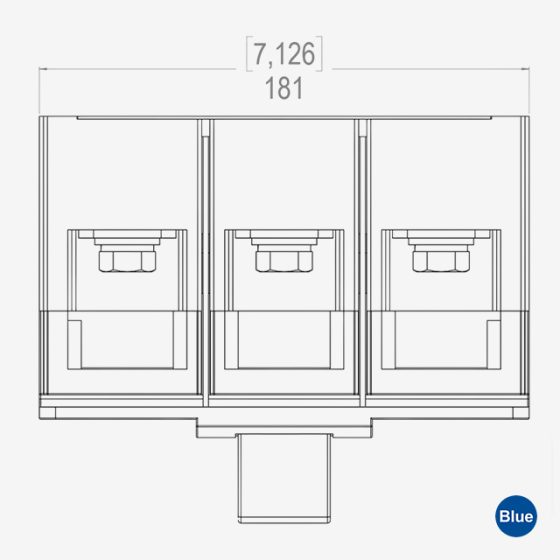 Disjuntor DWP630L-600-3 600A 3 Polos 35kA - Imagem 6