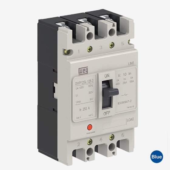 DISJUNTOR DWP250L-250-3 250A 3 polos