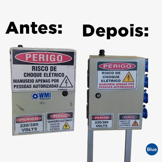 Reforma de Painel Danificado